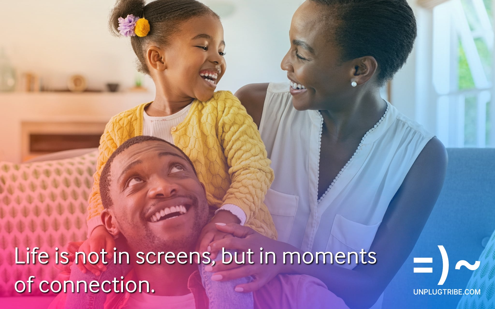 Life is not in screens, but in moments of connection