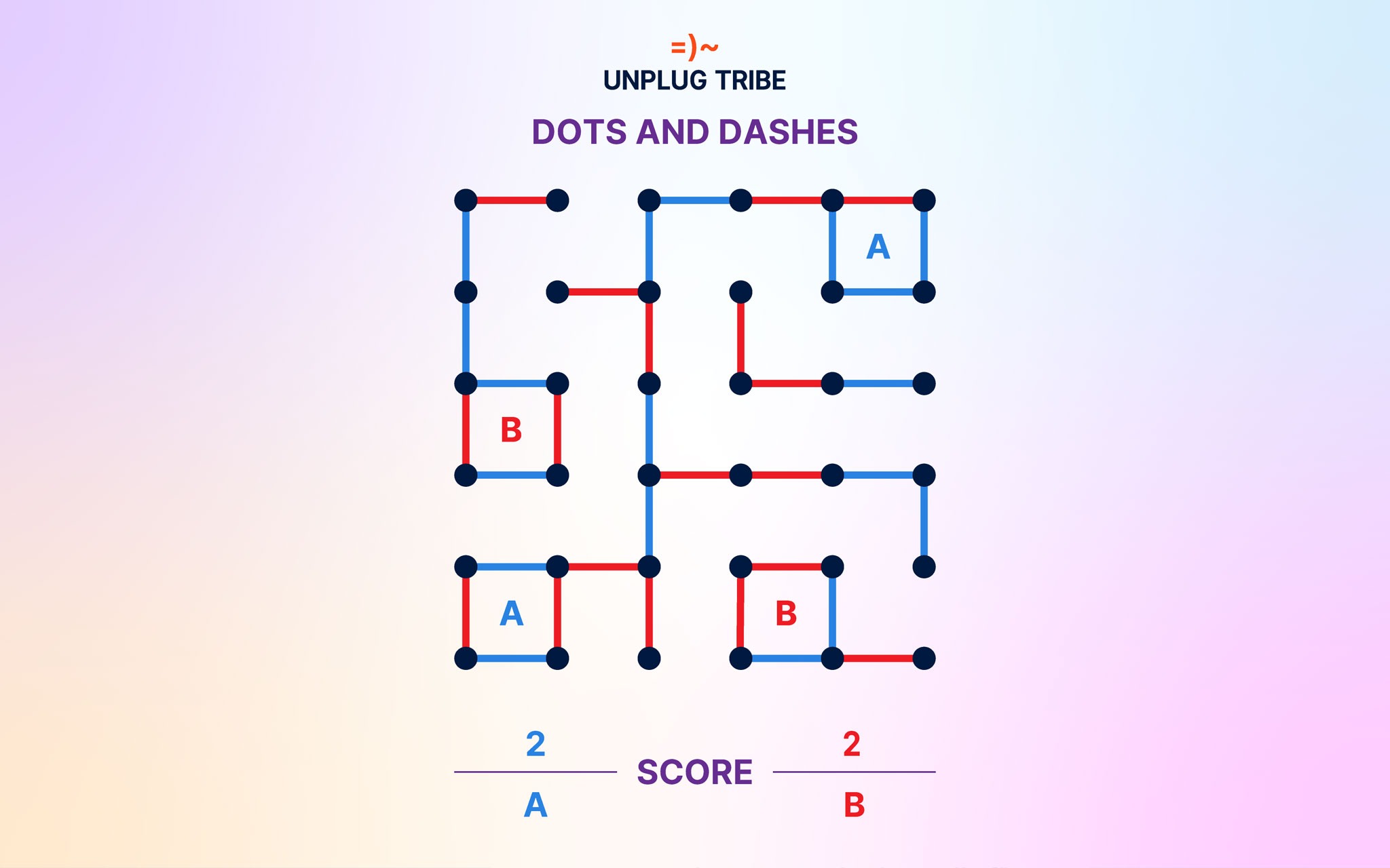 Dots and Dashes - A paper based game